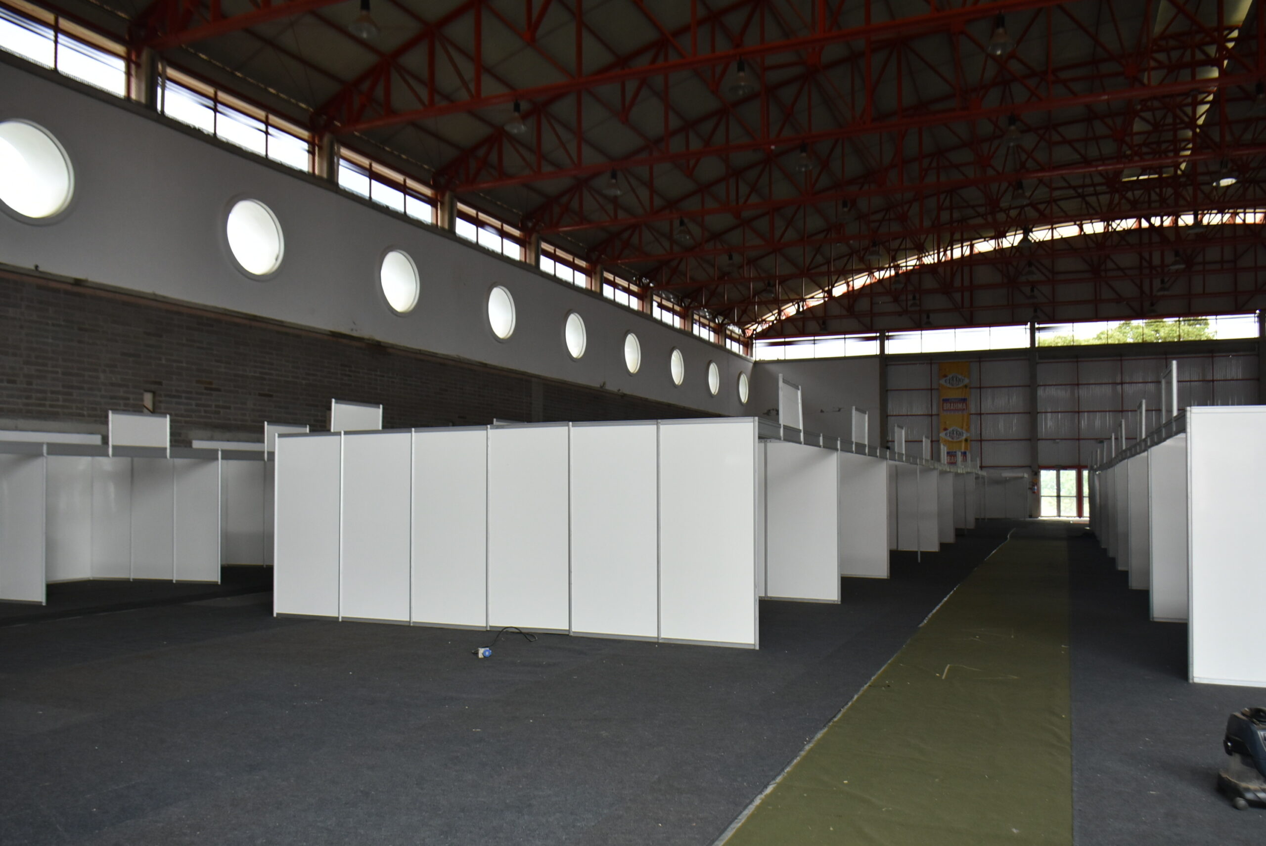 Iniciada a montagem dos estandes da Expo Erechim 2023